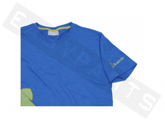 Camiseta mangas cortas VESPA 'Tee Target' ed. limitada 2014 azul  hombre